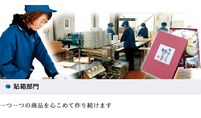 貼箱部門